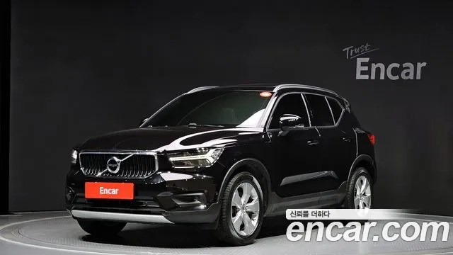Volvo XC40 2018 Черный из Кореи