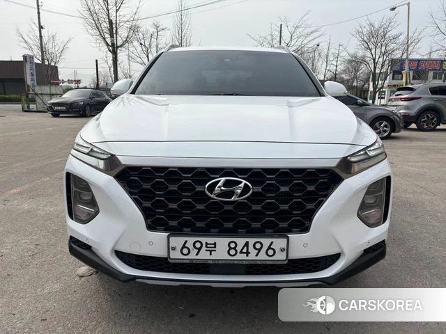 Hyundai Santa Fe TM 2019 Белый из Кореи