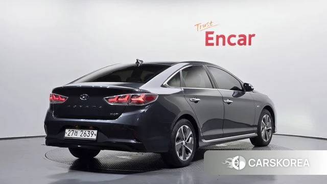 Hyundai Sonata New Rise Hybrid 2018 Серый из Кореи