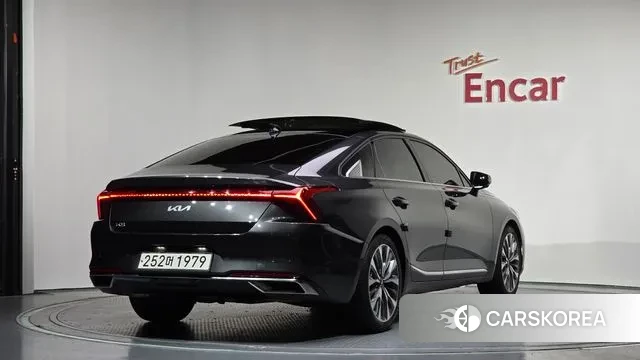 Kia K8 2021 Серый из Кореи