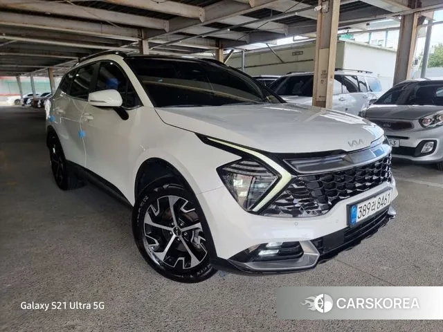 Kia Sportage 5th Generation Hybrid 2022 Белый из Кореи