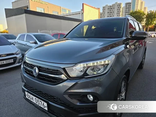 Ssangyong Rexton Sports 2018 Серый из Кореи