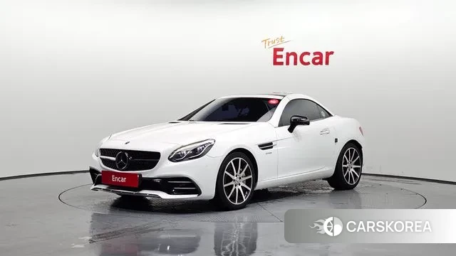 Mercedes-Benz SLC-Class R172 2018 Белый из Кореи