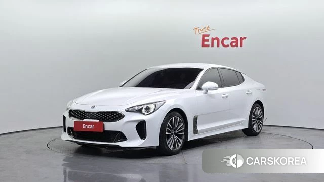 Kia Stinger 2018 Белый из Кореи