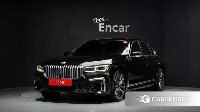 BMW 7 Series (G11) 2020 Черный из Кореи