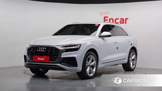 Audi Q8 (4M) 2023 Белый из Кореи
