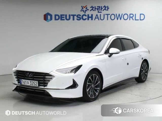 Hyundai Sonata (DN8) 2021 Белый из Кореи
