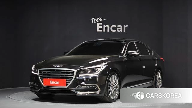 Genesis G80 2018 Черный из Кореи