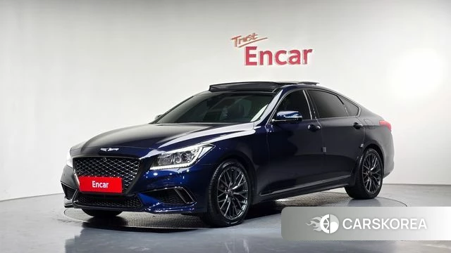 Genesis G80 2018 Синий из Кореи