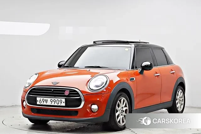 Mini Cooper D 2019 Оранжевый из Кореи