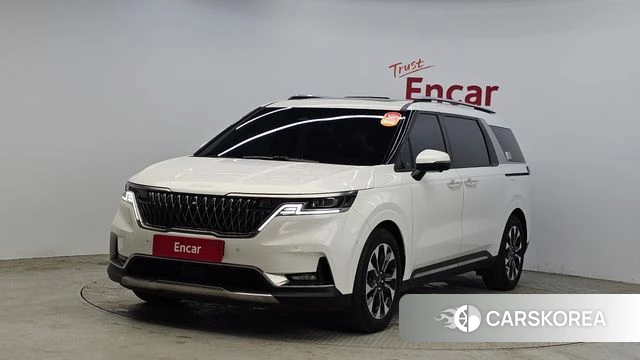 Kia Carnival 4th generation 2023 Белый из Кореи