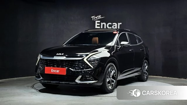 Kia Sportage 5th Generation Hybrid 2021 Черный из Кореи