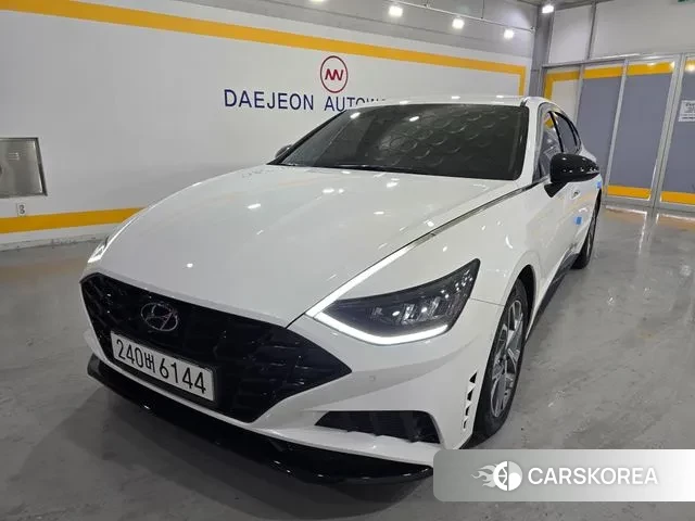 Hyundai Sonata (DN8) 2021 Белый из Кореи