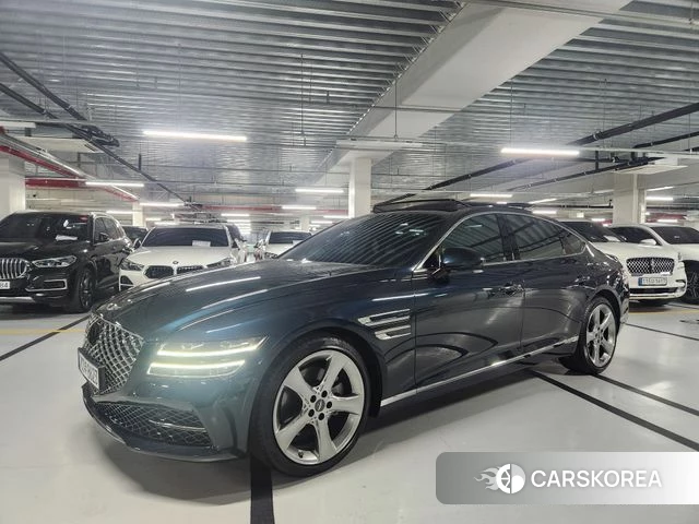 Genesis G80 (RG3) 2020 Синий из Кореи