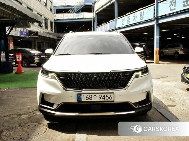 Kia Carnival 4th generation 2021 Белый из Кореи
