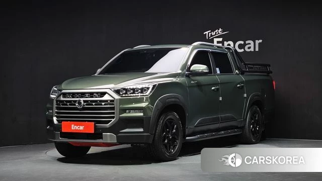 Ssangyong The New Rexton Sports Cannes 2023 Зеленый из Кореи