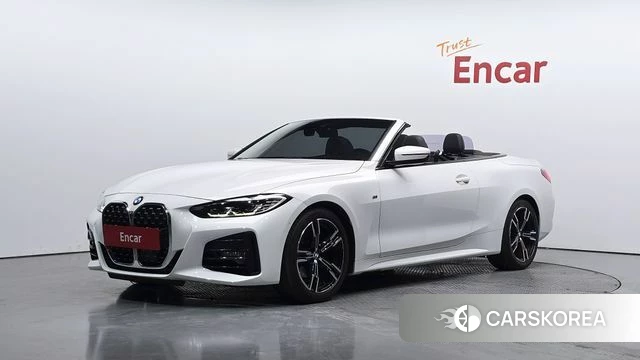 BMW 4 Series (G22) 2023 Белый из Кореи