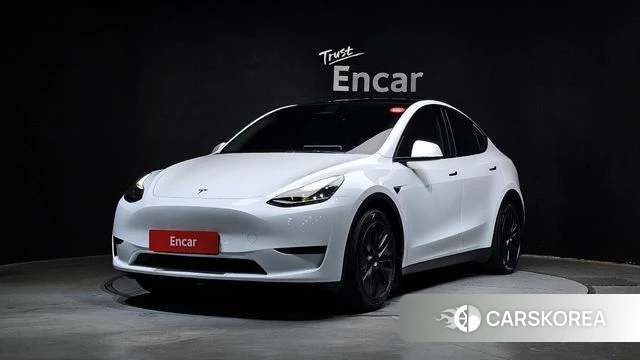 Tesla Model Y 2024 Белый из Кореи