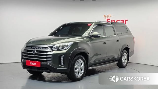 Ssangyong The New Rexton Sports Cannes 2021 Зеленый из Кореи