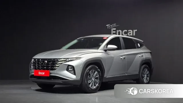 Hyundai Tucson Hybrid (NX4) 2021 Серебристо-серый из Кореи