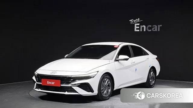 Hyundai The New Avante (CN7) 2023 Белый из Кореи
