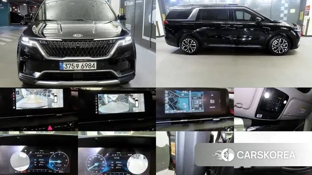 Kia Carnival 4th generation 2021 Черный из Кореи