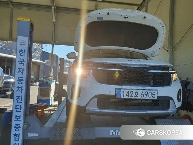 Kia The New Seltos 2024 Белый из Кореи