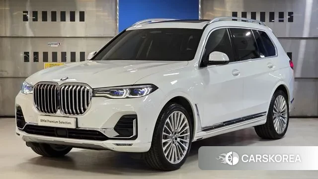 BMW X7 (G07) 2020 Белый из Кореи
