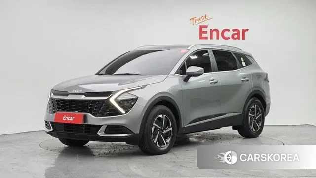 Kia Sportage 5th Generation Hybrid 2022 Серебристо-серый из Кореи