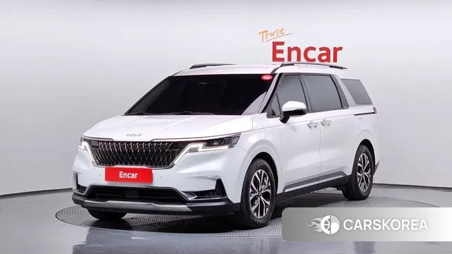Kia Carnival 4th generation 2021 Белый из Кореи