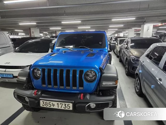 Jeep Wrangler (JL) 2021 Синий из Кореи