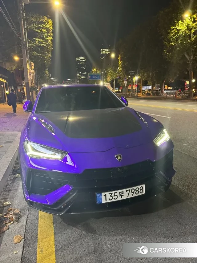 Lamborghini Urus 2024 Фиолетовый из Кореи