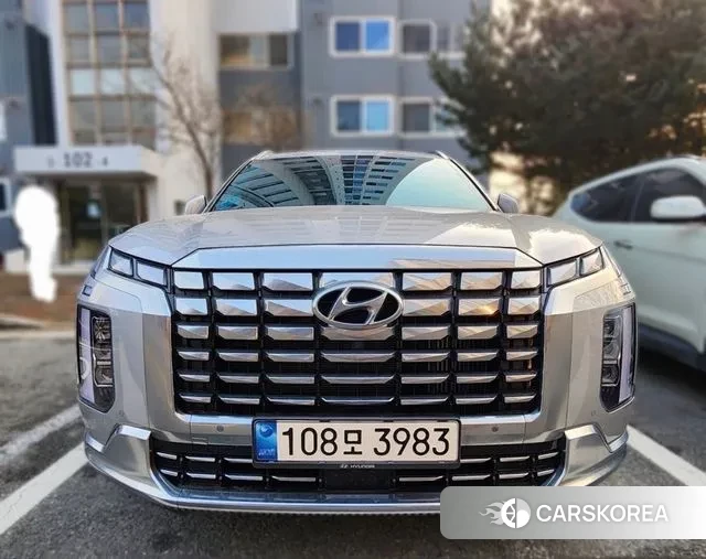 Hyundai The New Palisade 2024 Серебряный из Кореи