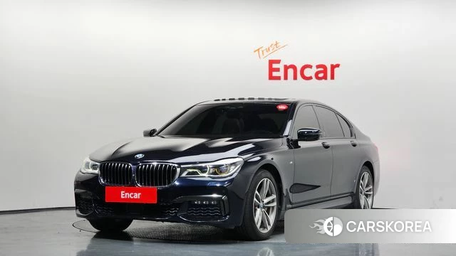 BMW 7 Series (G11) 2018 Черный из Кореи