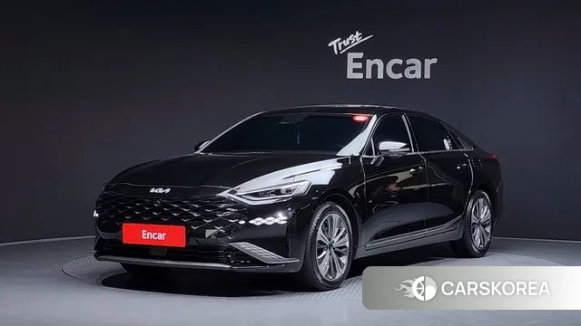 Kia K8 Hybrid 2024 Черный из Кореи