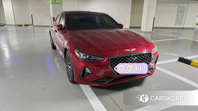 Genesis G70 2019 Красный из Кореи