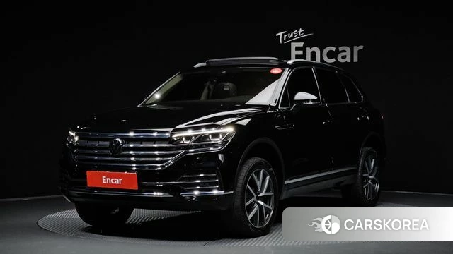 Volkswagen Touareg 3rd generation 2023 Черный из Кореи