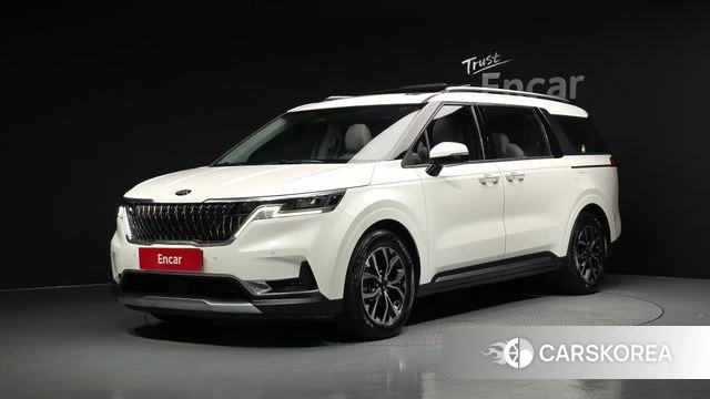 Kia Carnival 4th generation 2021 Белый из Кореи