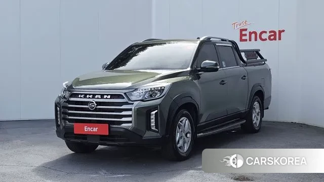 Ssangyong The New Rexton Sports Cannes 2021 Зеленый из Кореи