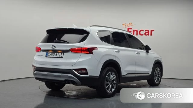 Hyundai Santa Fe TM 2020 Белый из Кореи