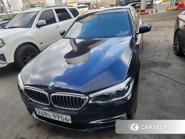 BMW 5 Series (G30) 2020 Синий из Кореи