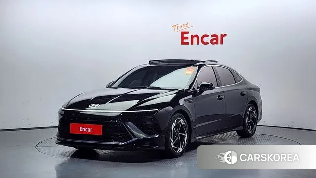 Hyundai Sonata D Edge (DN8) 2024 Черный из Кореи