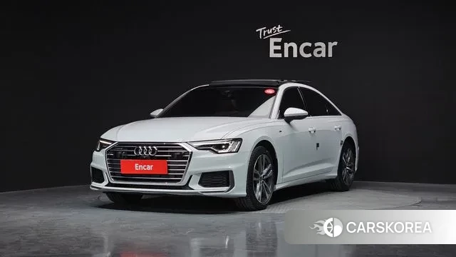 Audi A6 (C8) 2022 Белый из Кореи