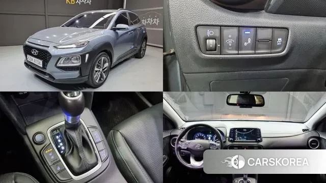 Hyundai Kona 2018 Серый из Кореи