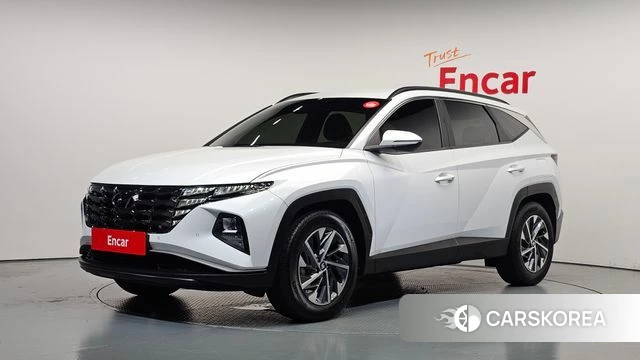 Hyundai Tucson (NX4) 2021 Белый из Кореи