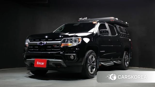 Chevrolet (GM Daewoo) Real New Colorado 2020 Черный из Кореи