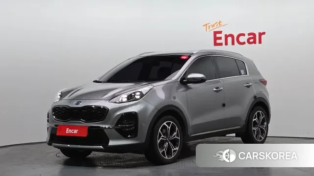 Kia Sportage The Bold 2018 Серебристо-серый из Кореи