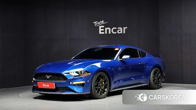 Ford Mustang 2018 Синий из Кореи