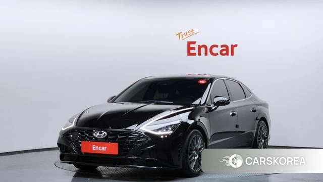 Hyundai Sonata (DN8) 2019 Черный из Кореи