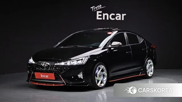 Hyundai The New Avante AD 2019 Черный из Кореи